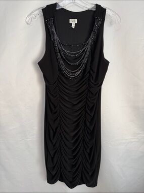 Vintage Cache Y2K/90s Ruched Party Dress
